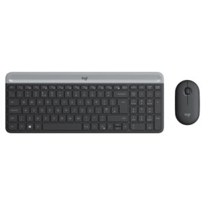 کیبورد و ماوس بی‌سیم لاجیتک مدل MK470، سوییچ ممبران، Full-Size